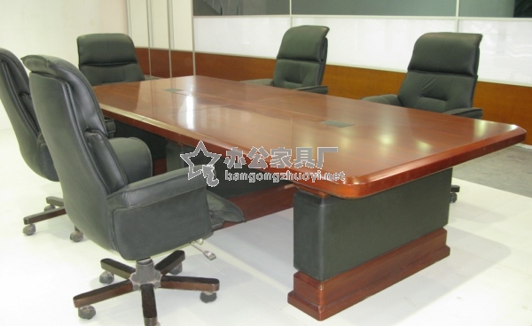實(shí)木會(huì)議桌圖片